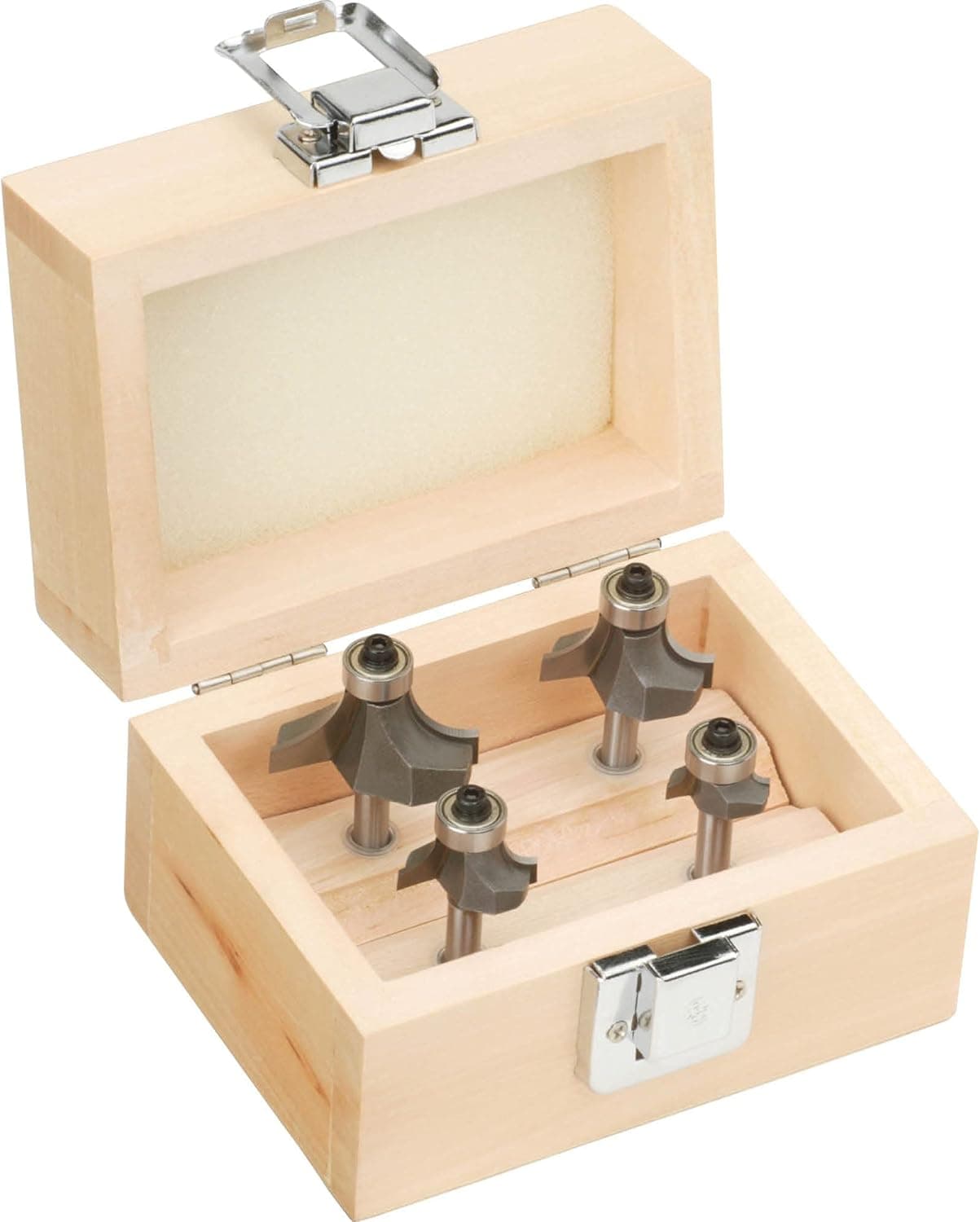 Steelex D1062 Round Over Router Bit Set 4 Piece 1/4" Shank
