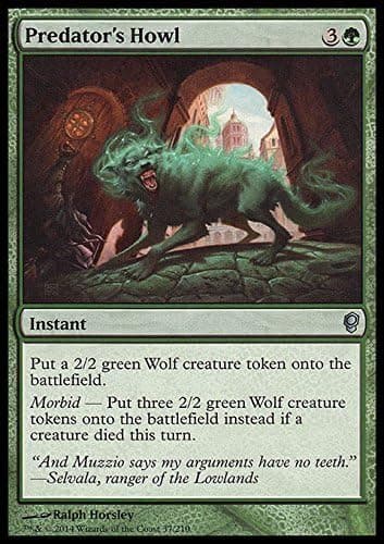 Magic The Gathering - Predator39;s Howl (37) - Conspiracy