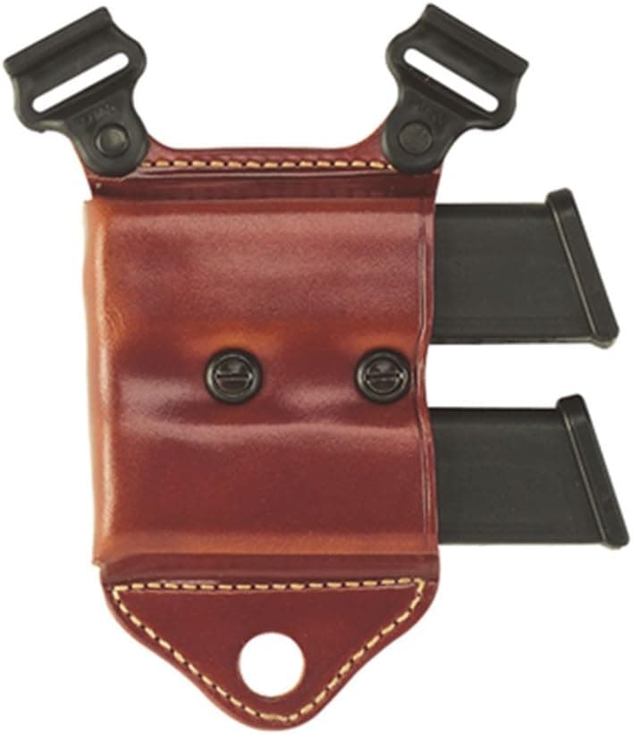 Galco Horizontal Mag Carrier for Shoulder System - Ambidextrous - Tan HCL28