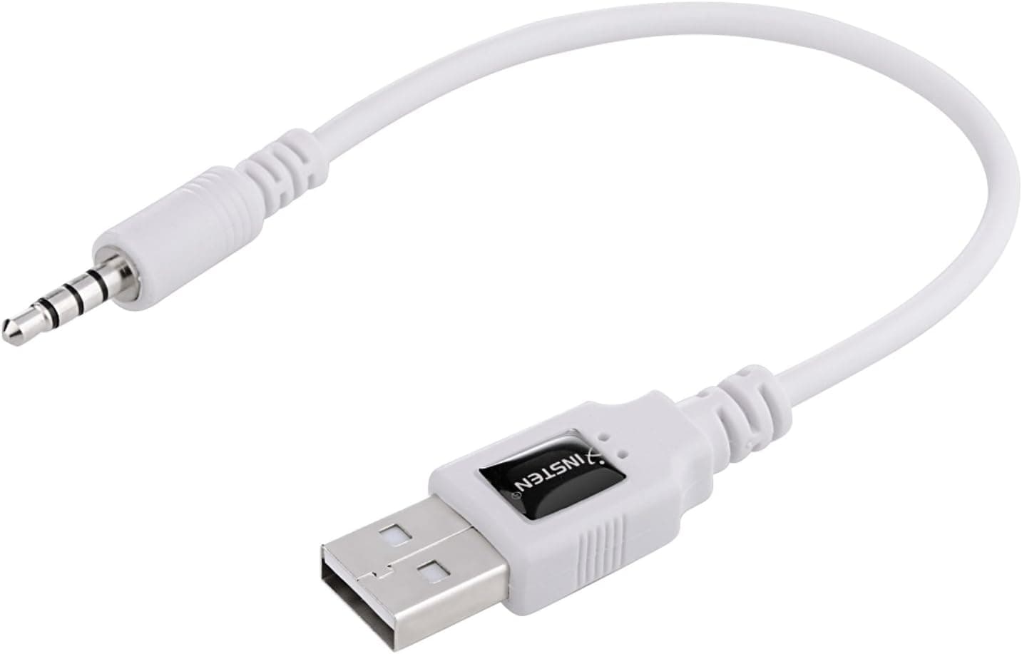 INSTEN USB Cable SYNC + Charger Cord Compatible with iPod Shuffle 2ND GEN