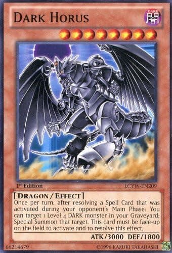 YU-GI-OH! - Dark Horus (LCYW-EN209) - Legendary Collection 3: Yugi's World - 1st Edition - Common
