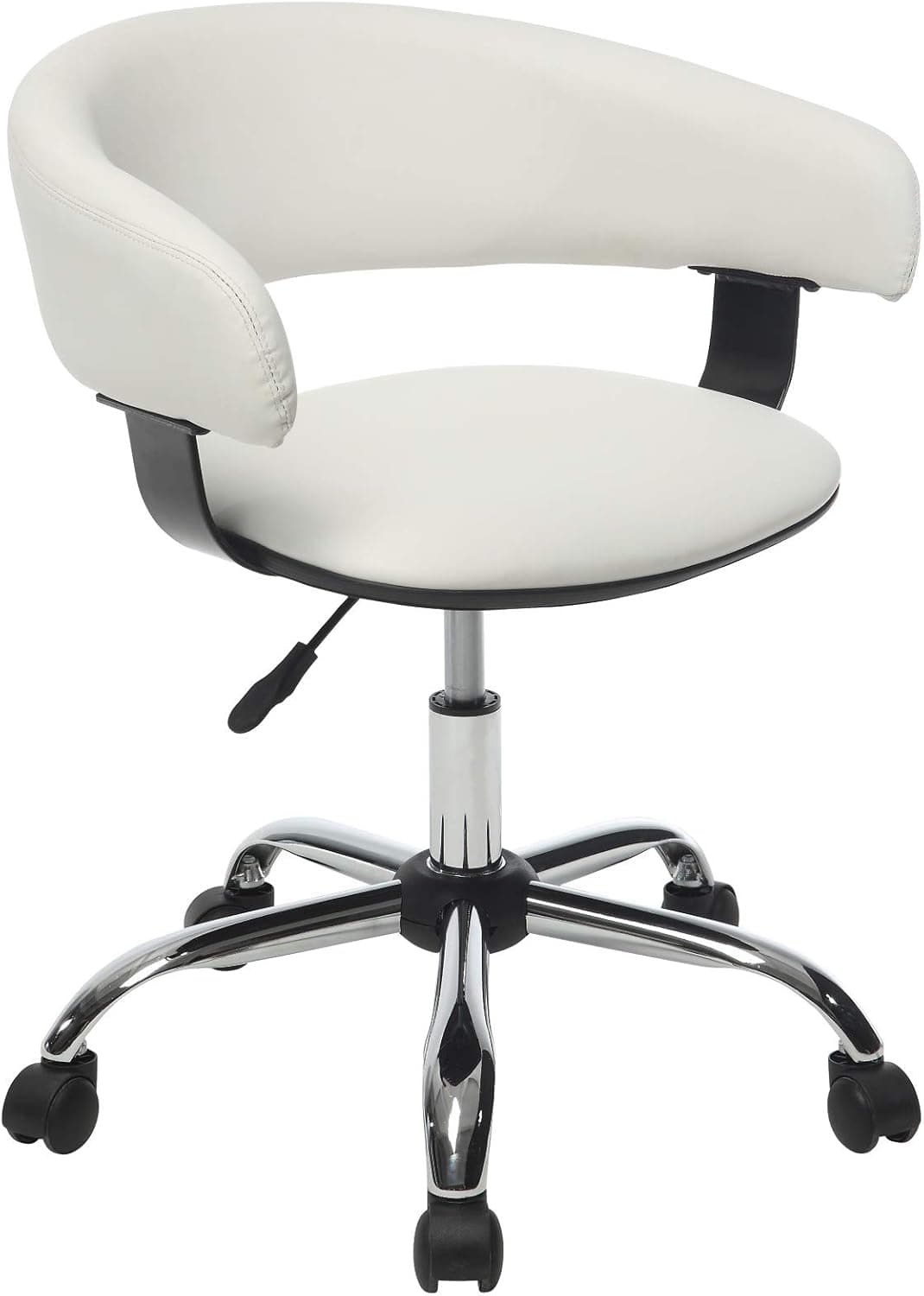 Powell Gas Lift Desk Chair, White
