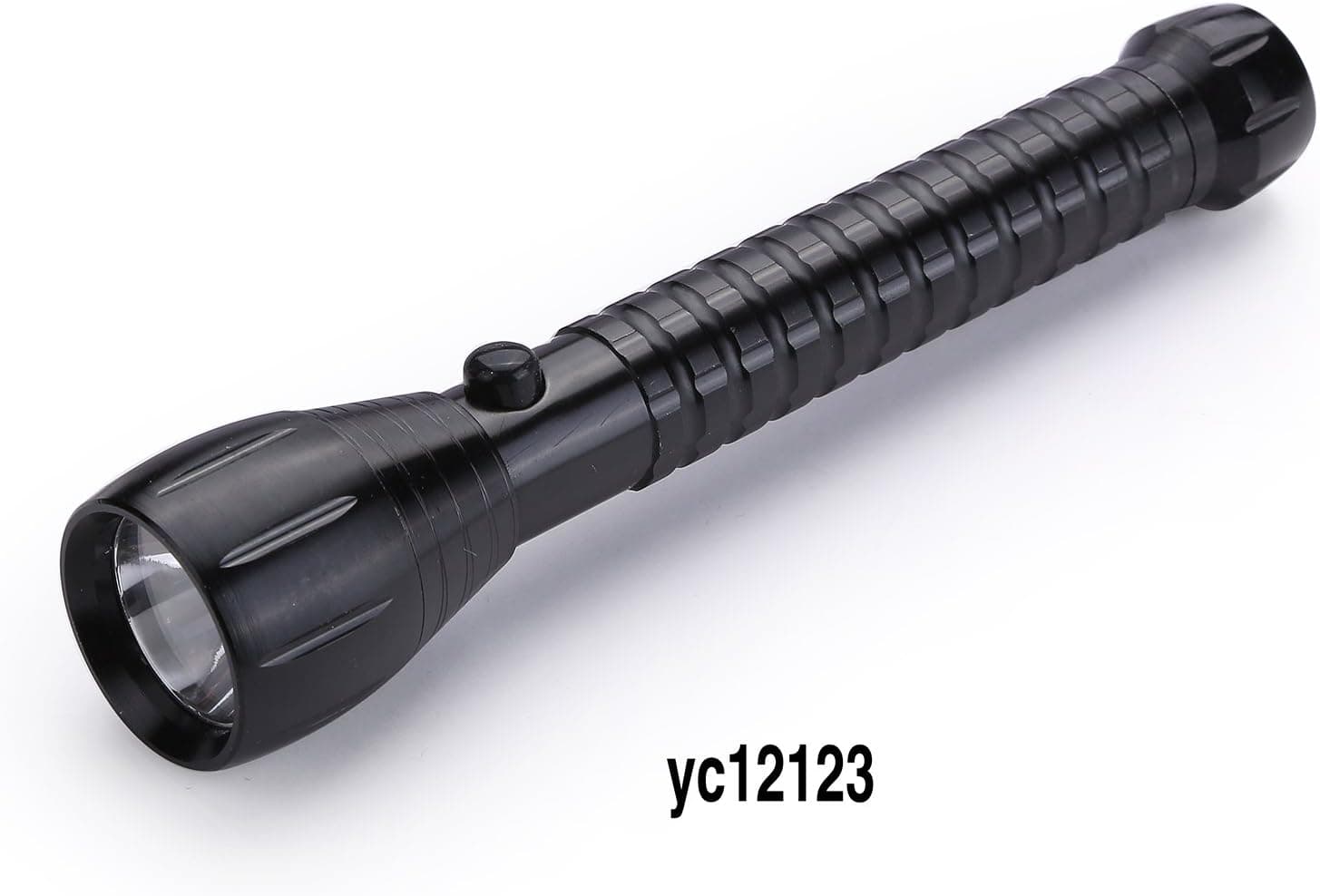 Portable LED Flashlight Lamp Torch Hiking Walking Climbing Light Lights 2 AA Bettery