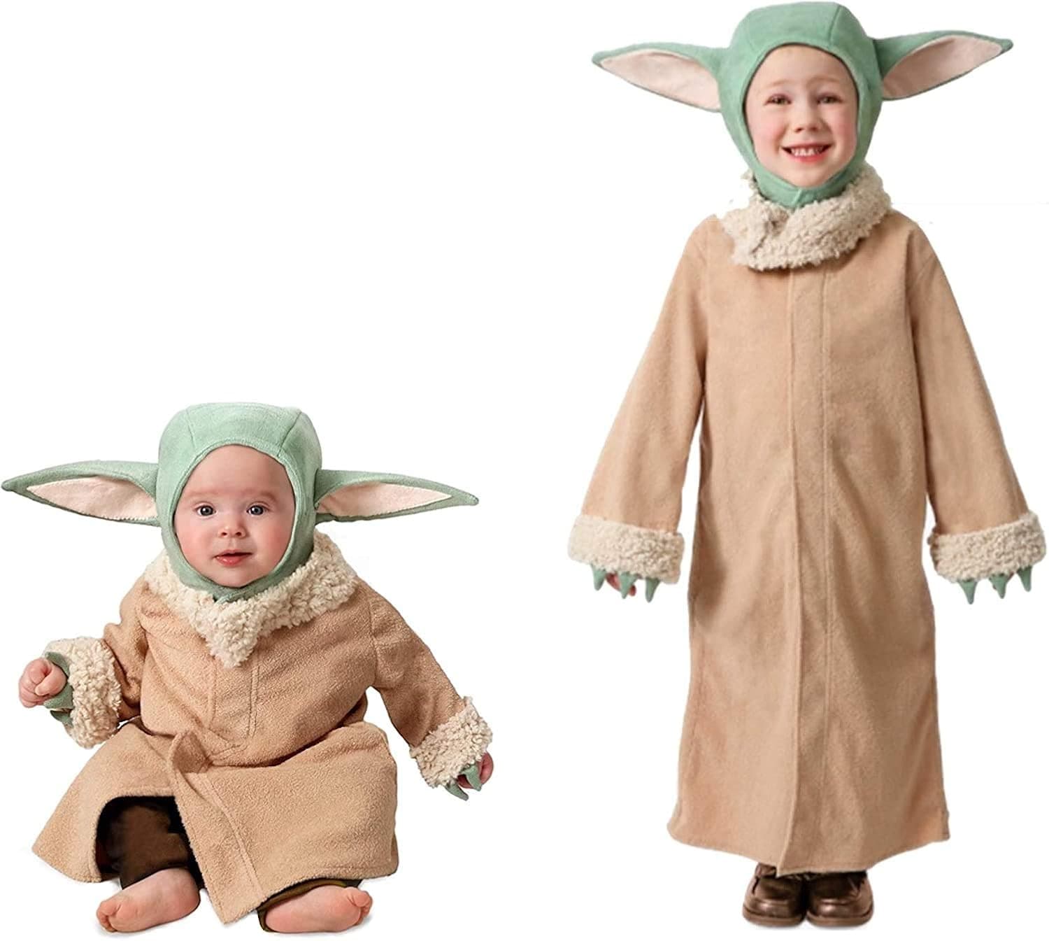 Rubie's Kid's The Mandalorian The Child Amazon Exclusive Dress-Up Costume Robe with Headpiece