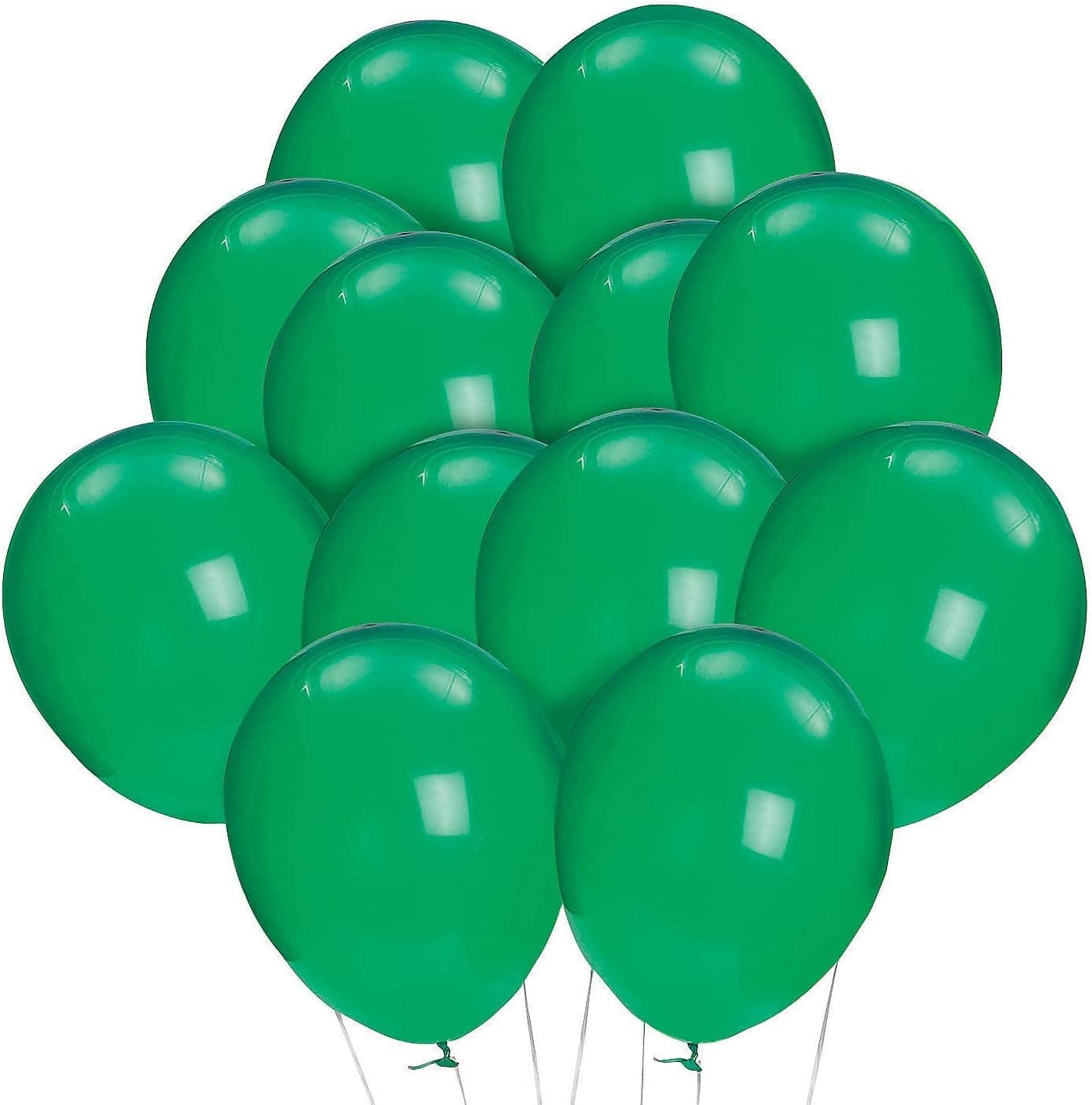 Bulk Emerald Green Latex Balloons, 11 inch - Set of 144 Balloons - Party and Event Decor