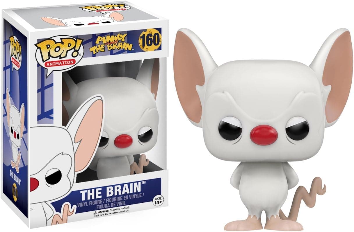 Funko Pinky & The Brain Pop Animation Figure