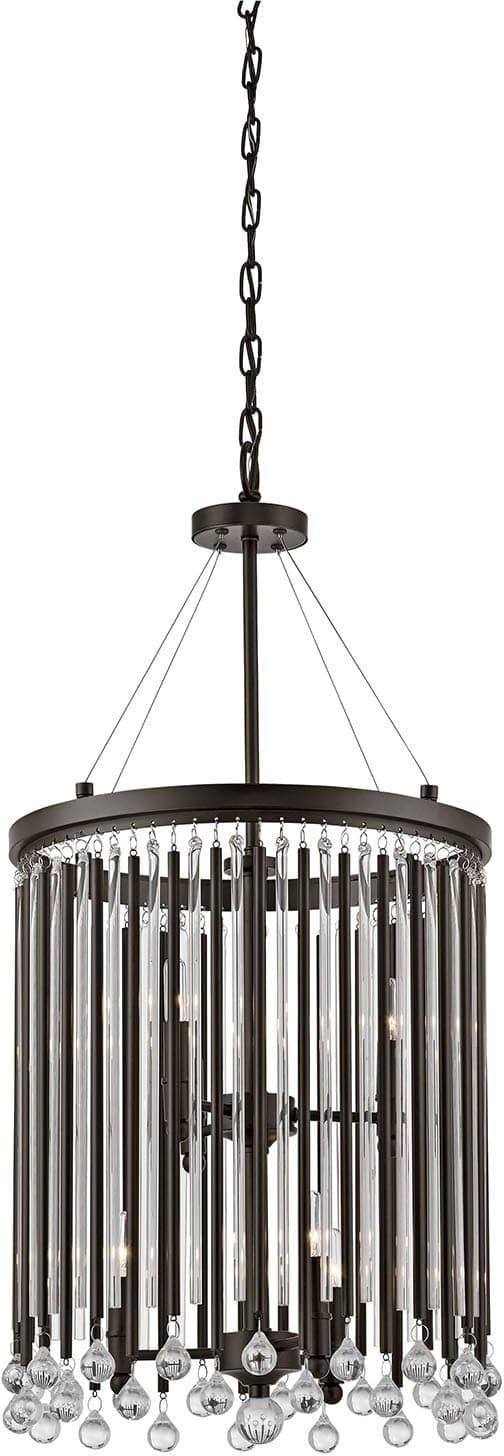 Kichler 43724ESP Six Light Foyer Chandelier