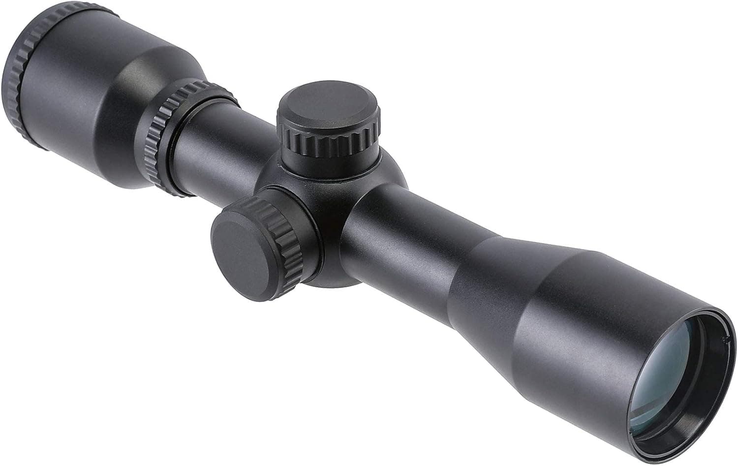 Hiram 4x32 Compact Rifle Scope Optical Scope for Hunting with 20mm Scope Mounts