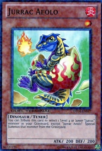 Yu-Gi-Oh! - Jurrac Aeolo (DT04-EN027) - Duel Terminal 4-1st Edition - Common