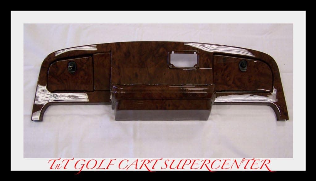 Wood Grain Dashboard Ezgo TXT Golf Cart
