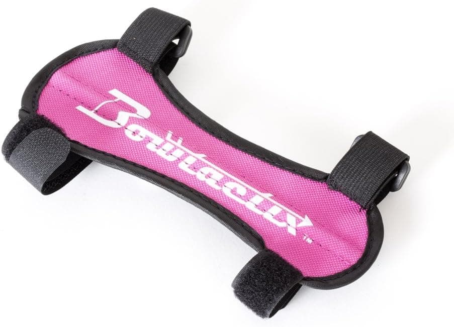 Ultra Light Weight Archery Arm Guard, Forms to the Arm for a Great Fit - Pink