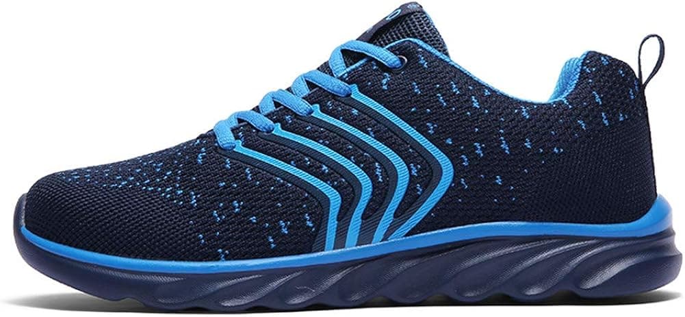 XIDISO Mens Walking Shoes Women Running Shoe Lightweight Breathable Sport Gym Cross Training Sneakers