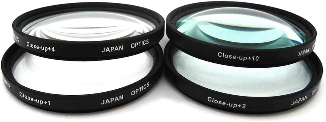 67mm Digital High-Resolution Close-Up Macro Filter Set (+1, 2, 4, and +10 Diopters) with Pouch and Carry Case for Select Nikon Digital Cameras. UltraPro Deluxe Accessory Set Included
