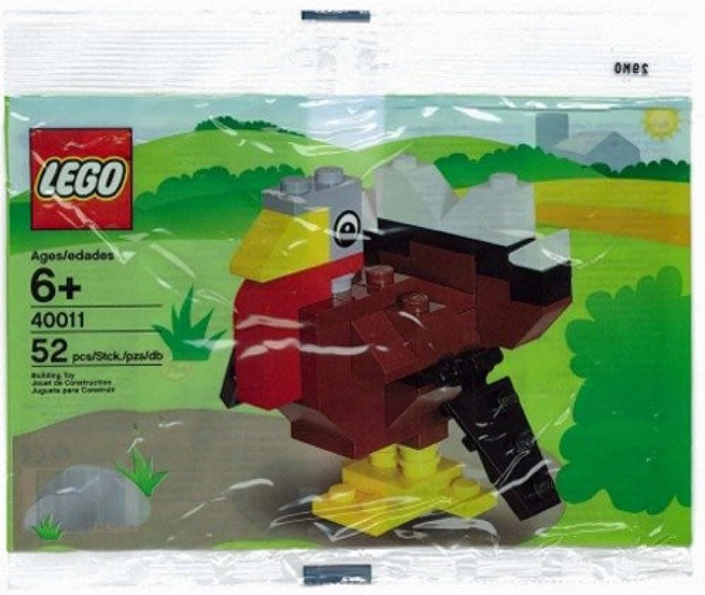 LEGO Seasonal Exclusive Mini Figure Set #40011 Turkey Bagged