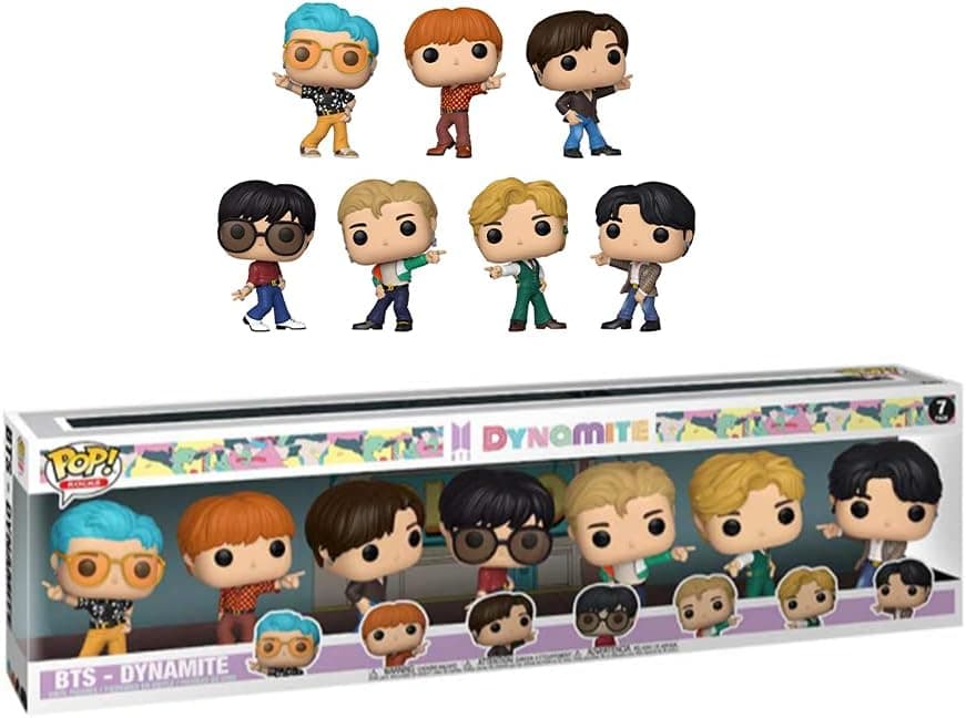 BTS - BTS Dynamite Exclusive Pop! Vinyl 7-Pack Figure