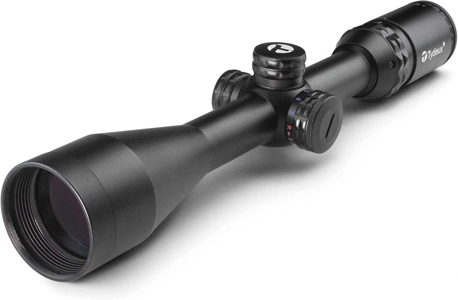 Tydeux 1"3-10x44 Illuminated Reticle Rifle Scope - Engraved Ballistic TD7 with Dual Illuminated Center Dot