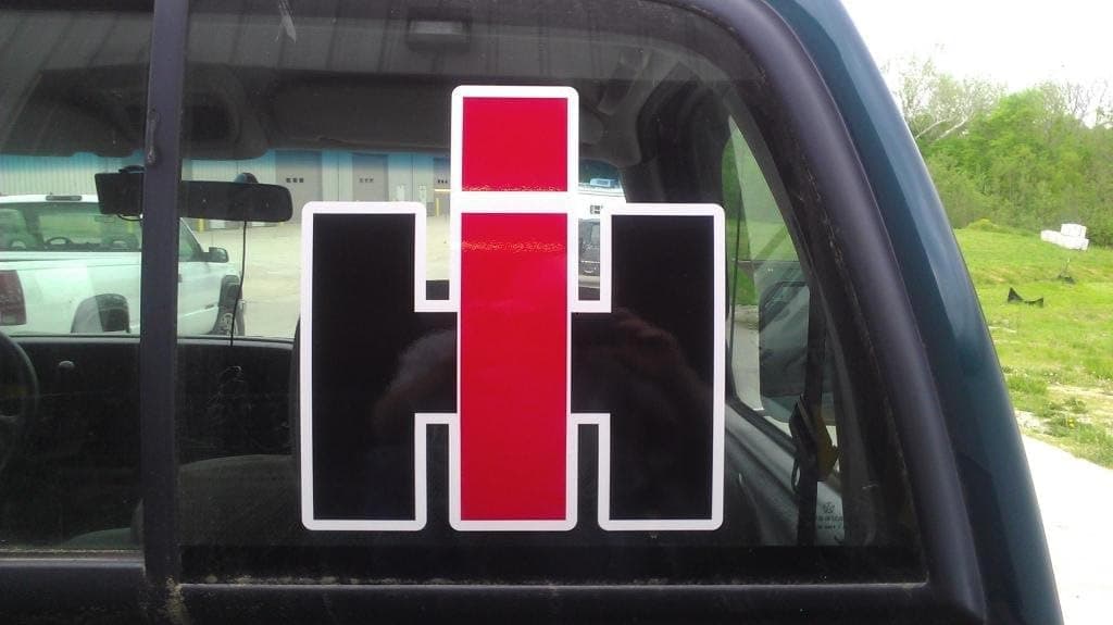 Signs By Woody#17c Large IH Window Decal