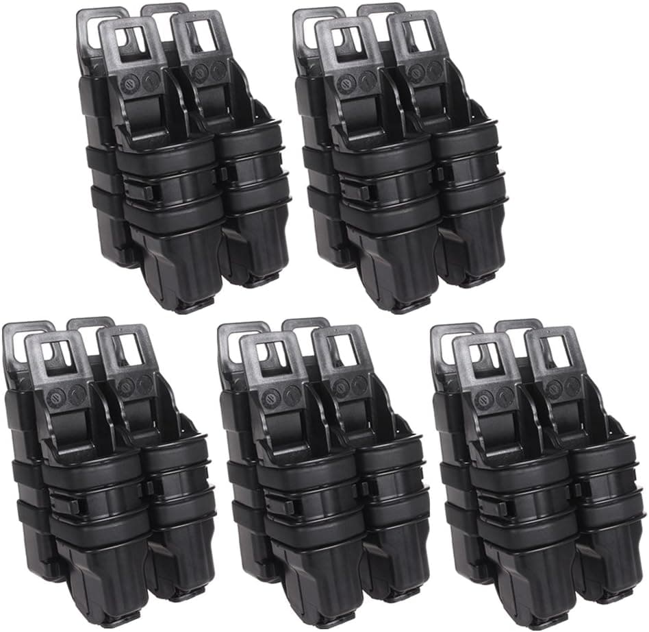 Tactical Pistol Mag Pouch Magazine Bag Holster Fast Mag Pistol2 5.56 M41 Attach Molle System