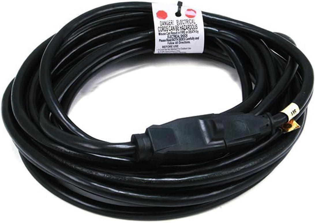 Monoprice 16AWG Power Extension Cord Cable - SJT 16/3C NEMA 5-15P to NEMA 5-15R (13A/125V) AP301+SP506-25FT