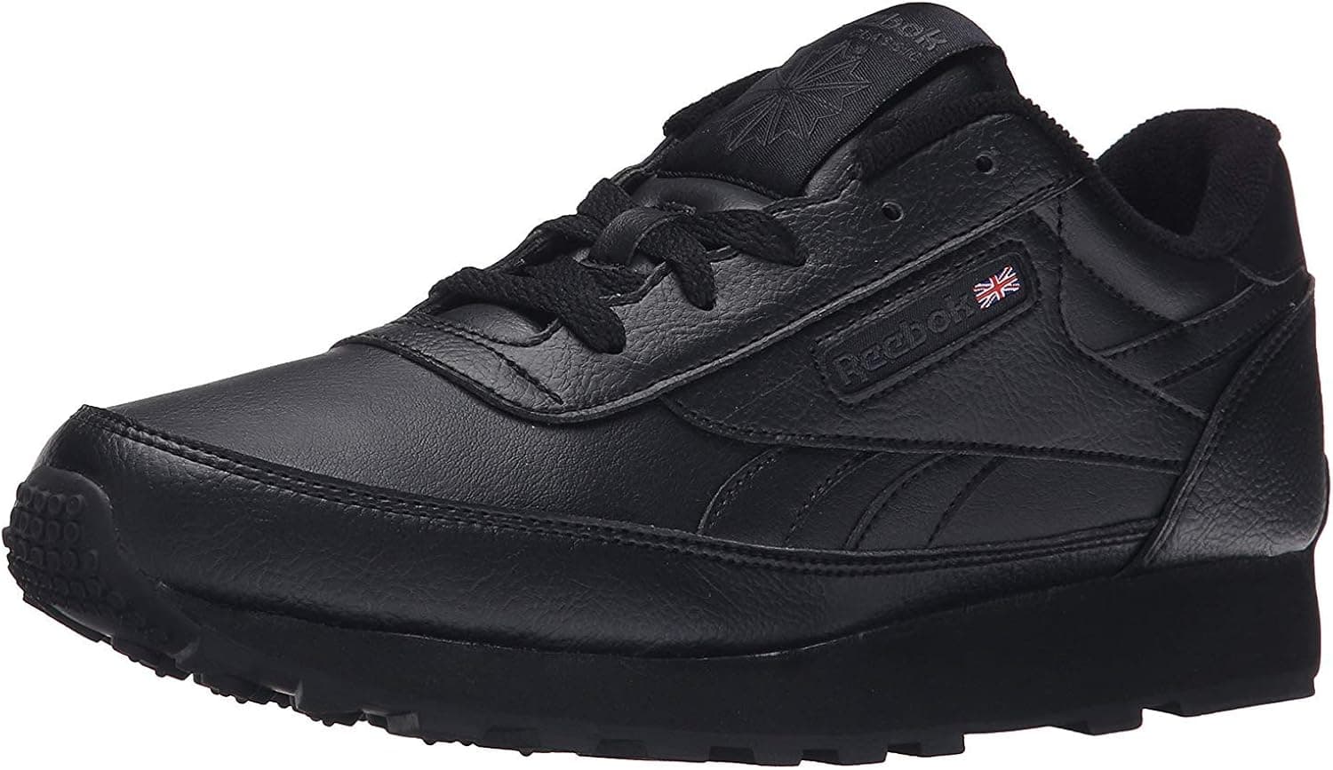 Reebok Women Classic Renaissance Sneaker, Black/Dark Heather Grey/Solid Grey, 9.5 Wide