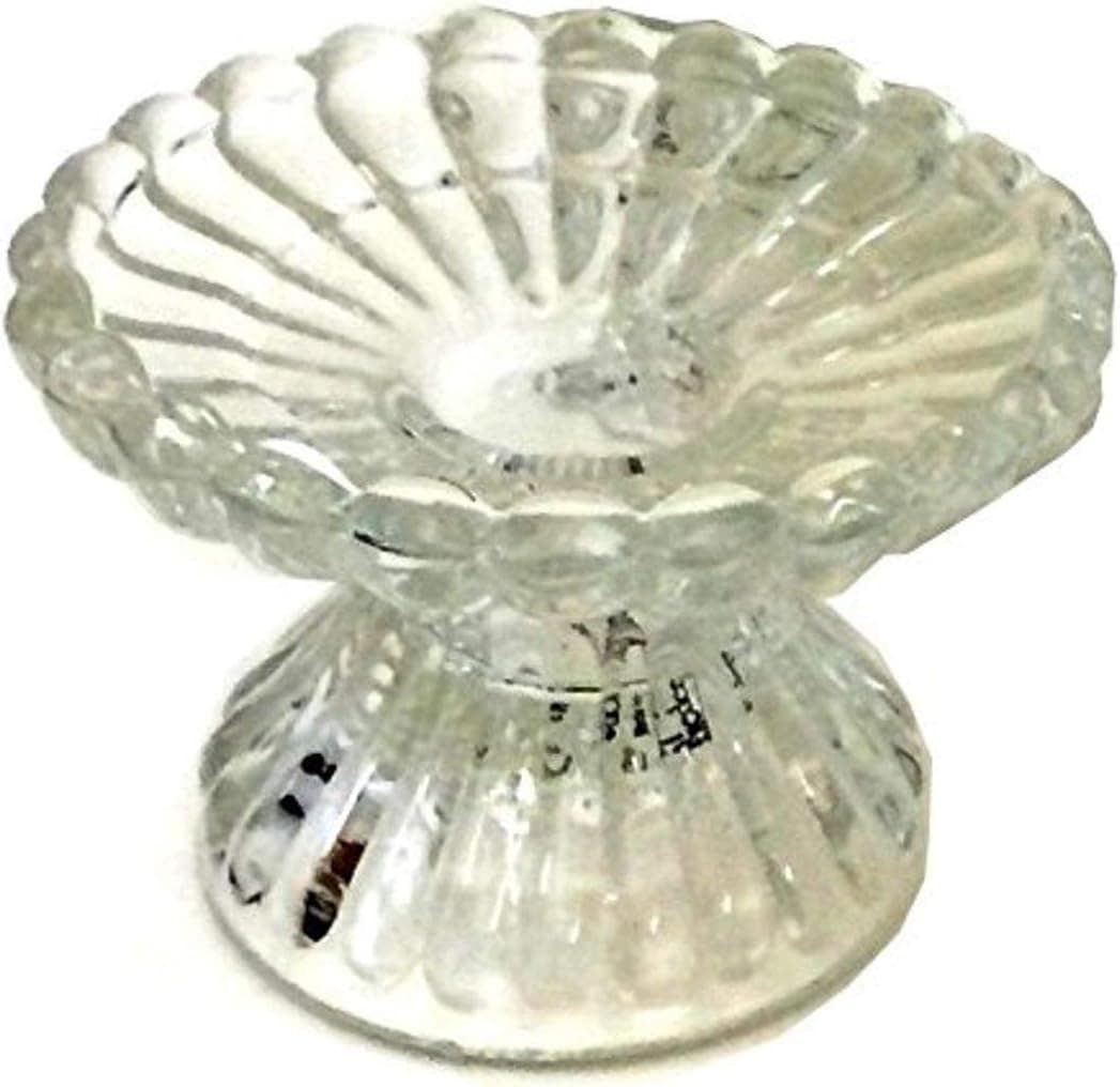 Biedermann & Sons Dual Purpose Glass Candle Holders (Box of 6)