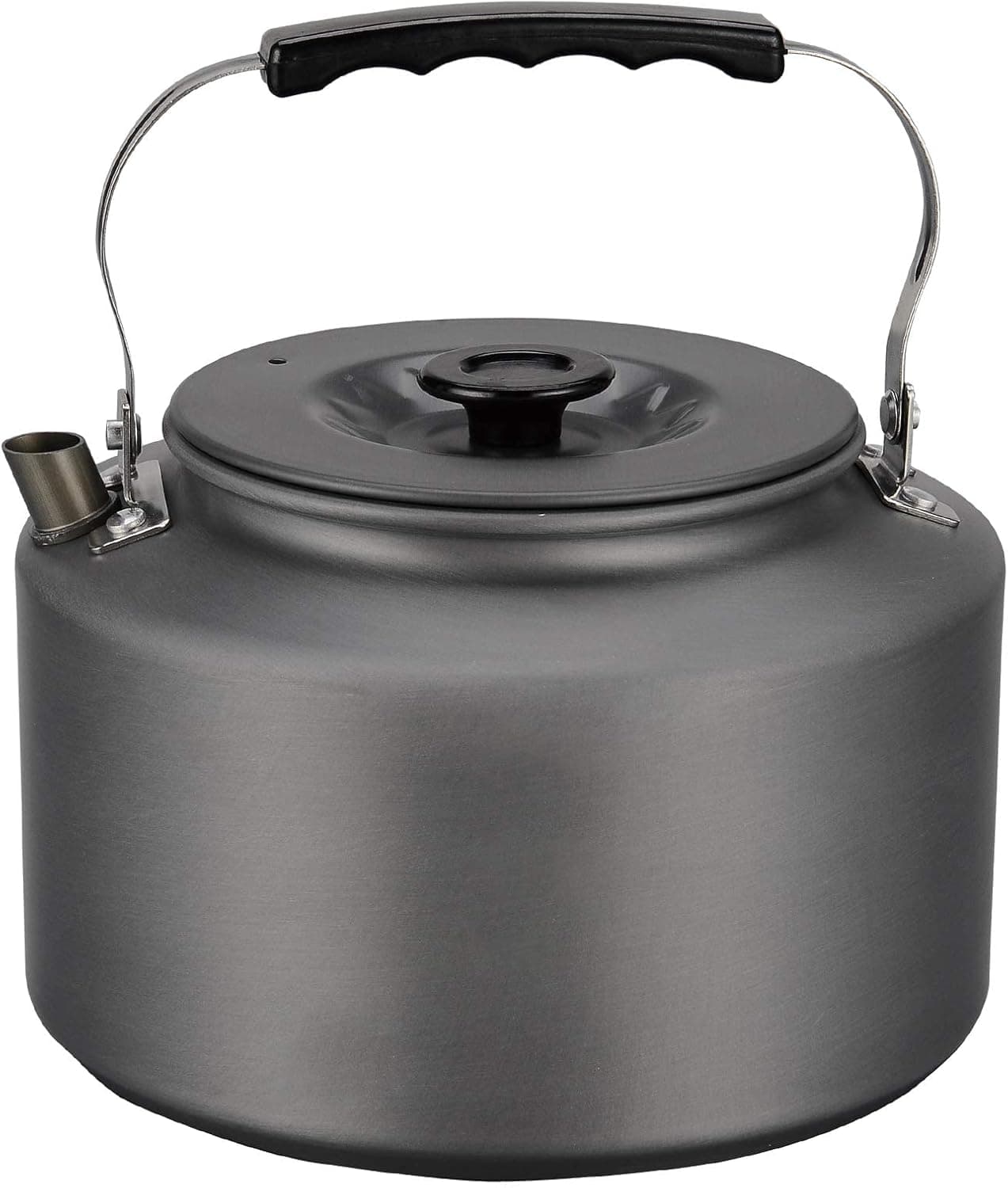 Bulin Camping Kettle 2.2L/1.6L Aluminum Alloy Open Campfire Coffee Tea Pot Fast Heating Outdoor Gear Great for Boiling Water Ultralight Portable for Hiking Picnic Travel