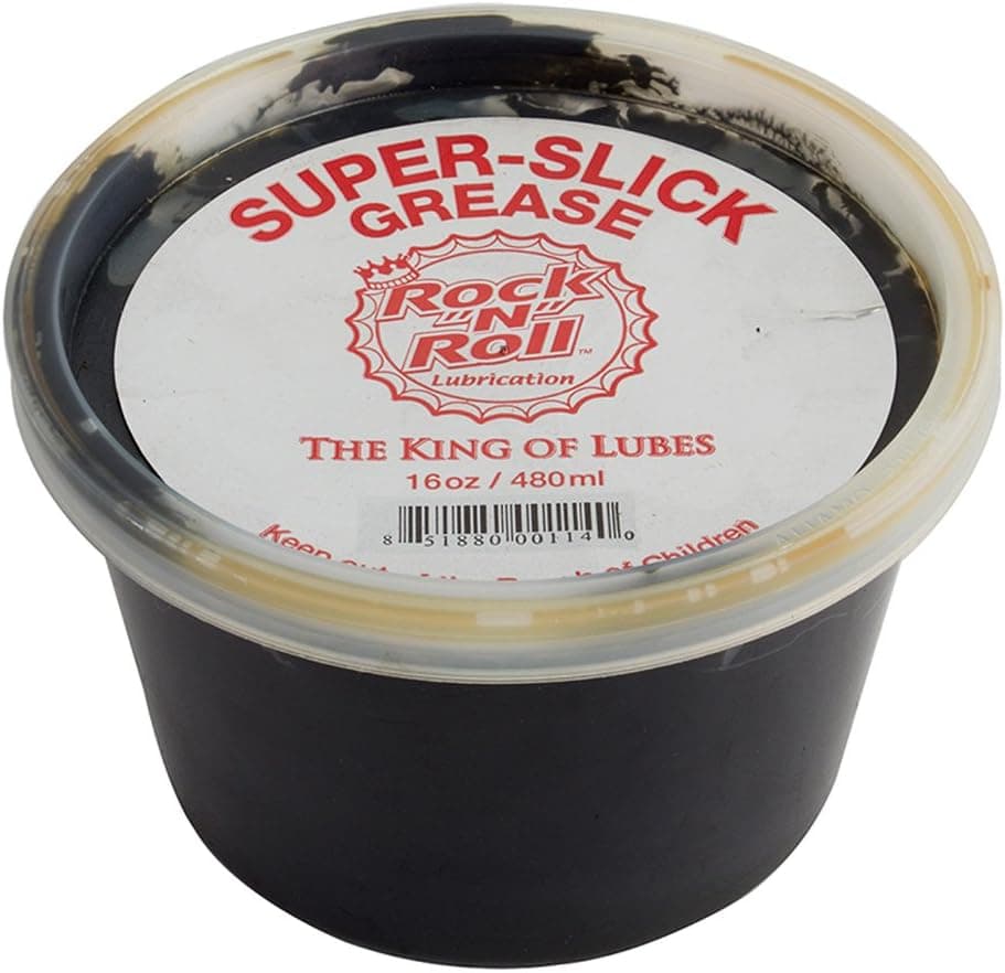 Rock' N' Roll Lubrication Super Slick Grease, 16oz. Tub