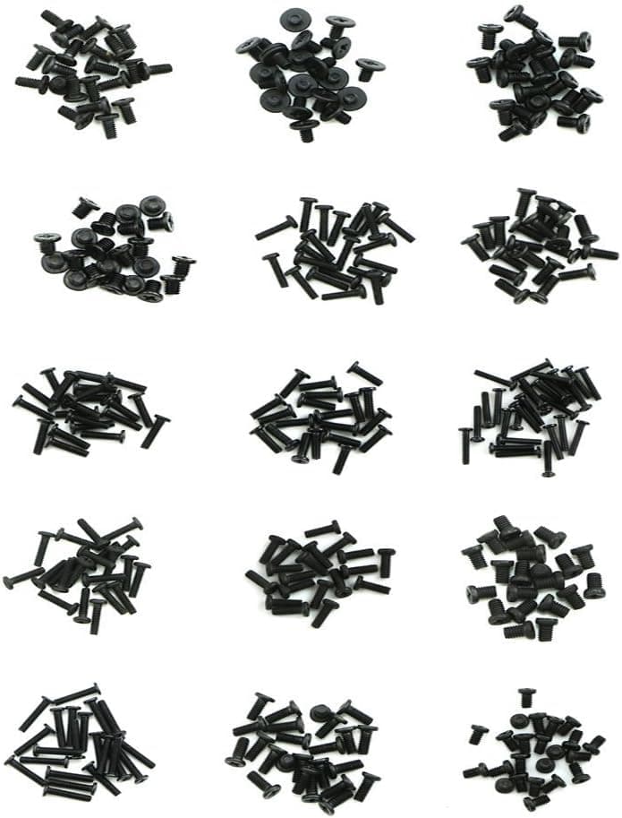 Slaxry Notebook Laptop Screws Kit Set for Sony DELL Samsung IBM HP Toshiba Pack of 300