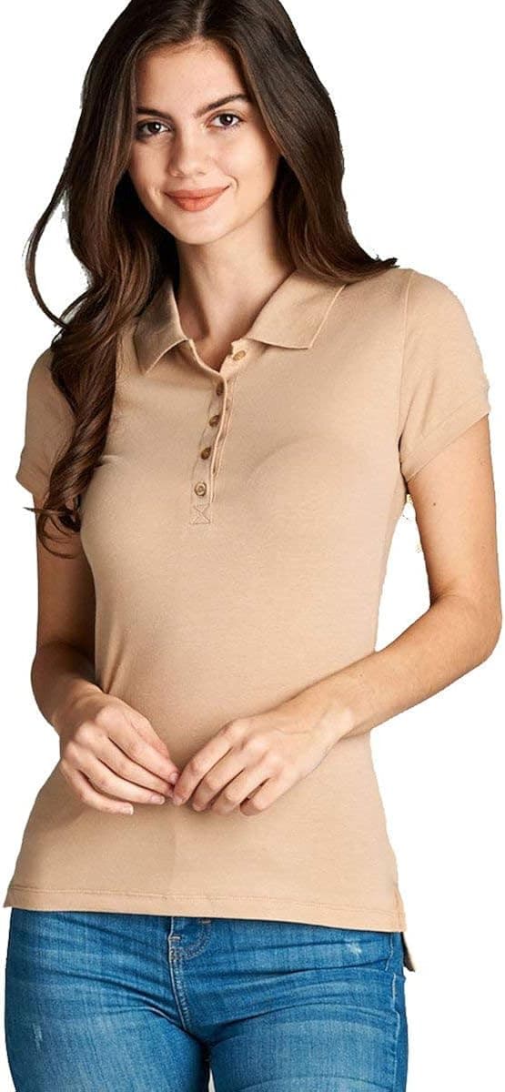 Classic Short Sleeve Jersey Polo Shirt