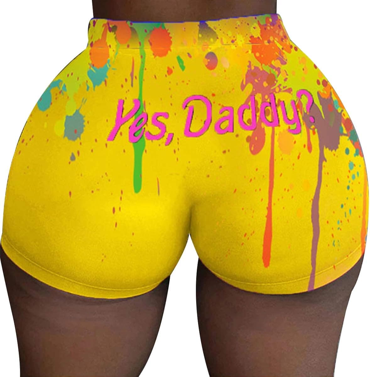 Abendedian Women's High Waist Workout Biker Yoga Shorts Stretch Running Exercise Shorts Athletic Shorts Leggings Pants