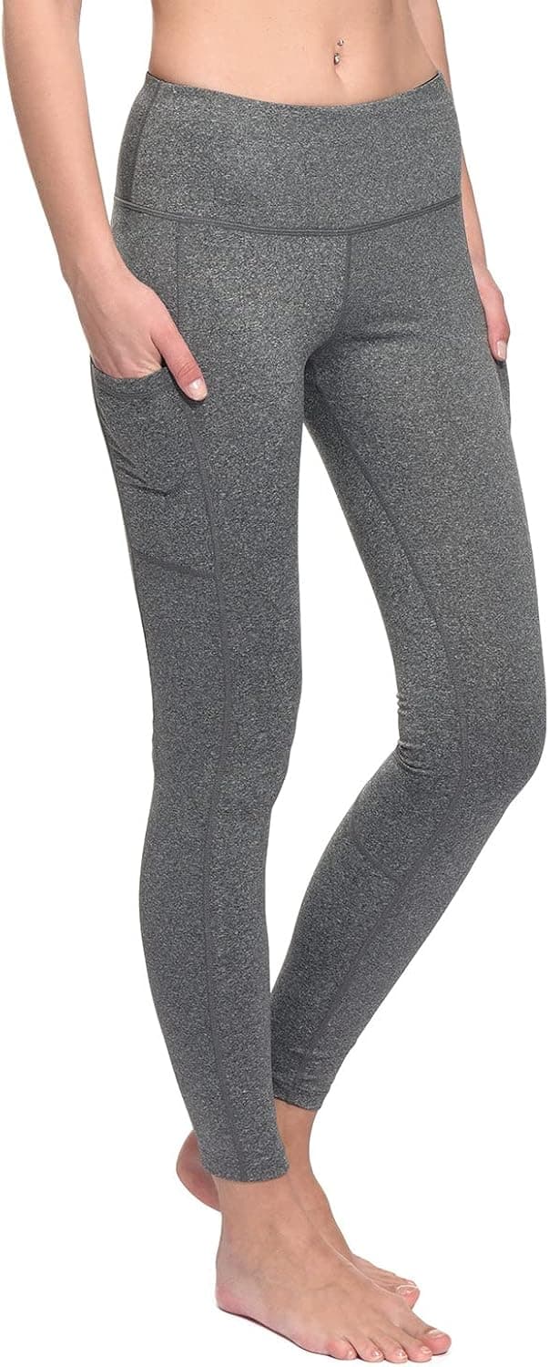 BALEAF High Waist Yoga Leggings for Women with Pockets Running Pants Workout 28"/25" Tie Dye Tall Petite Tummy Control Tights