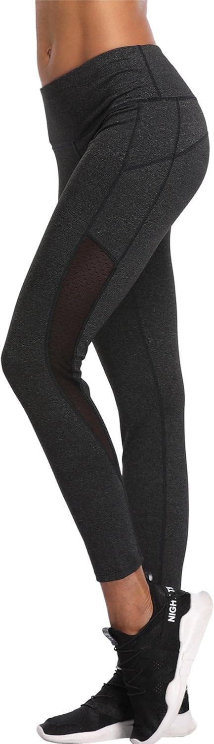 maysoul Women Leggings Pants High Waist Yoga Pants Sports Tights Athletic Pants