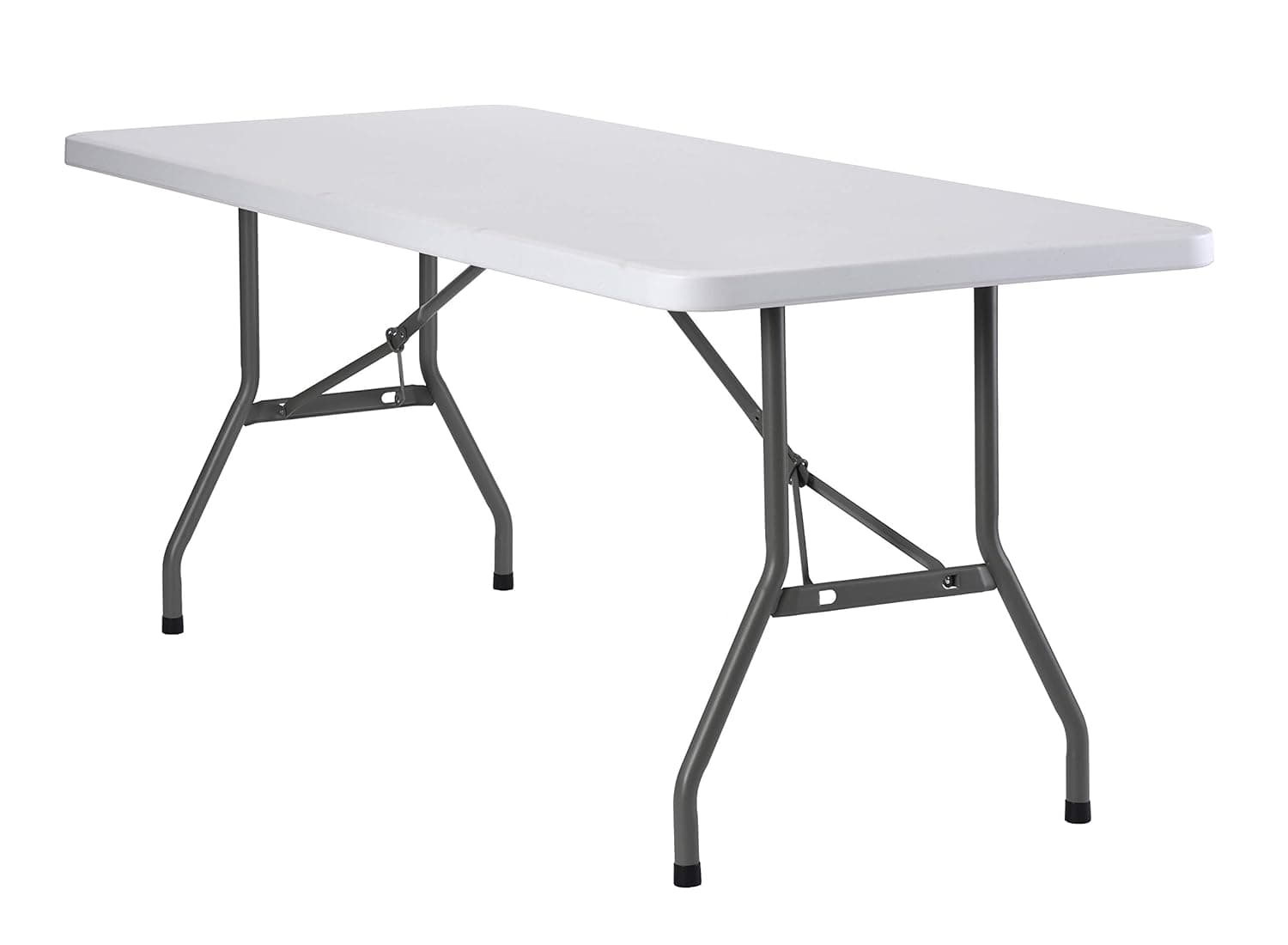 Sandusky Lee PT7230-WV2 Commercial Folding Utility Table, 6', White, 29" Height, 72" Width, 30" Length