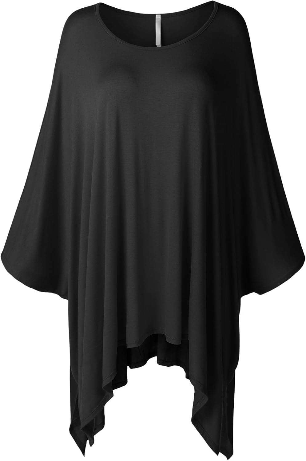 BIADANI Women Relaxed Loose Drape Tunic Top