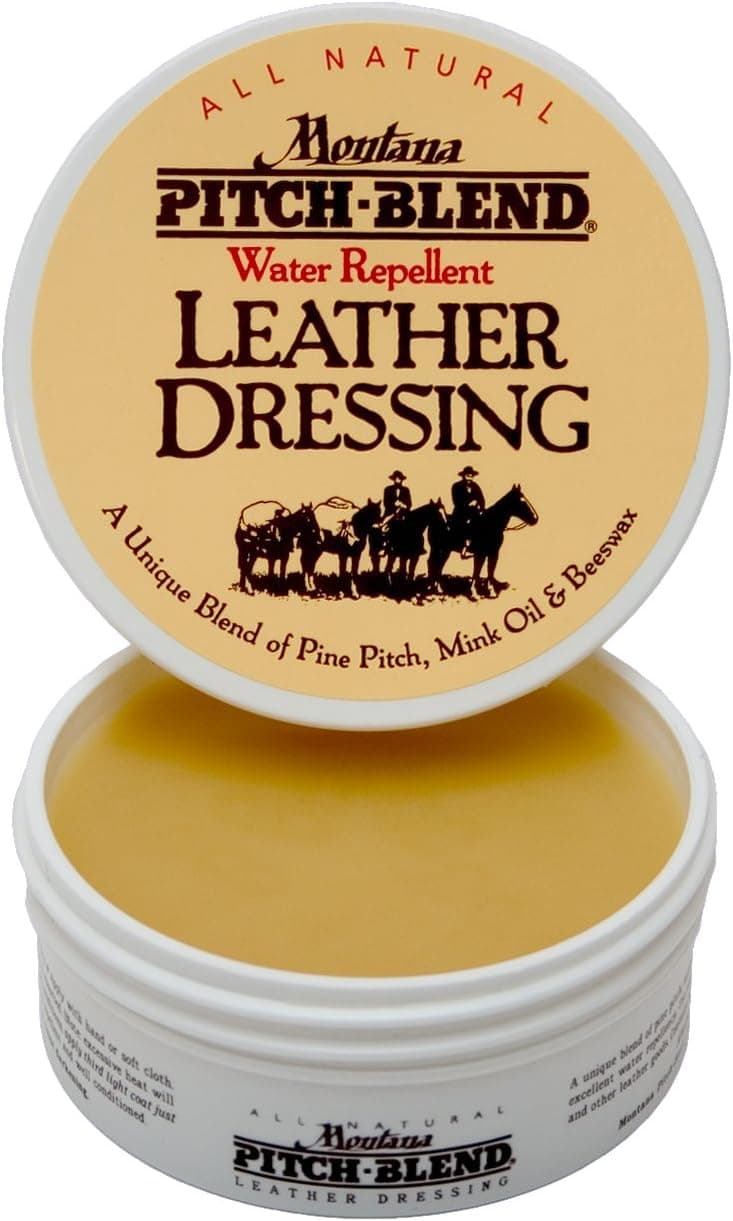 Montana Pitch-Blend All Natural Leather Dressing 4oz Jar