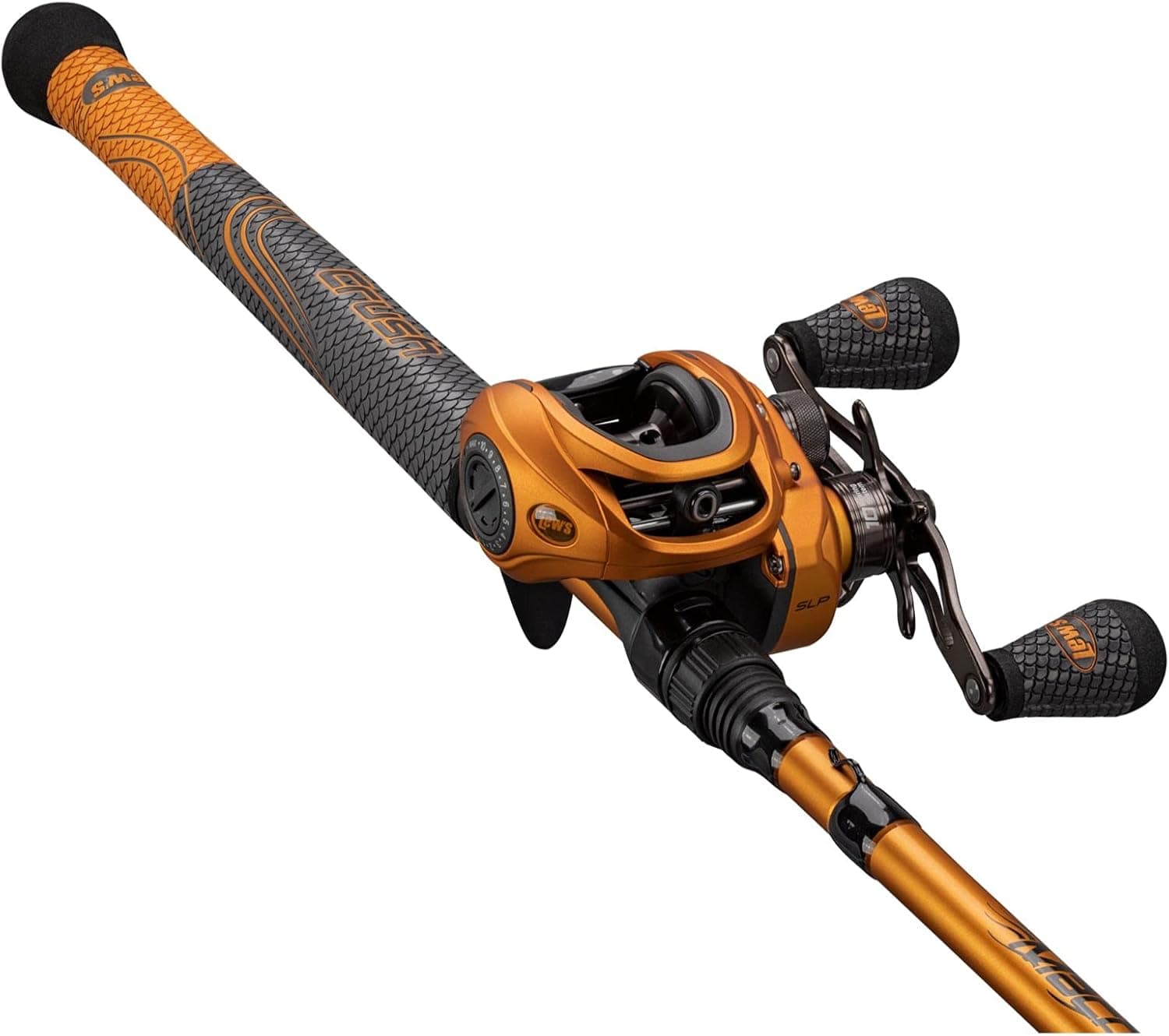 Mach Crush 7'3" HVY left Hand Baitcast Combo