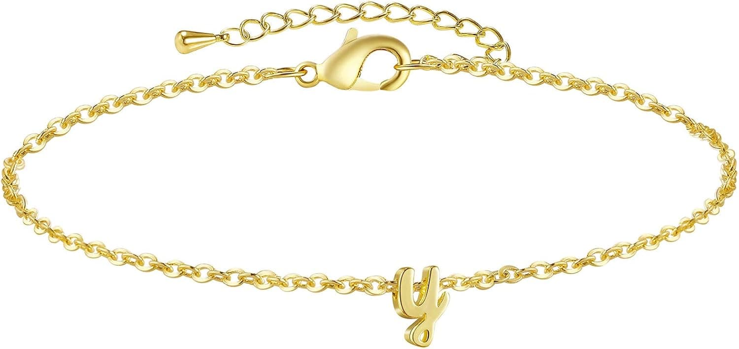 Tewiky Cross Bracelet for Women Dainty 14k Gold Cubic Zirconia Classic Tennis Bracelet Cute Gold Tiny Rope Cuban Figaro Herringbone Chain Link Bracelet Confirmation Gifts for Girls