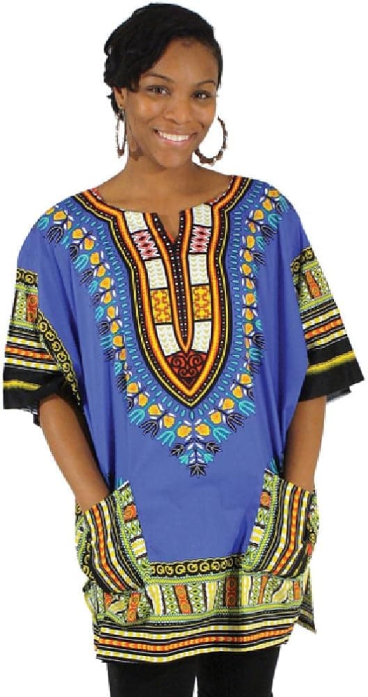 Traditional Thailand Style Dashiki - Available in Several Color Combinations