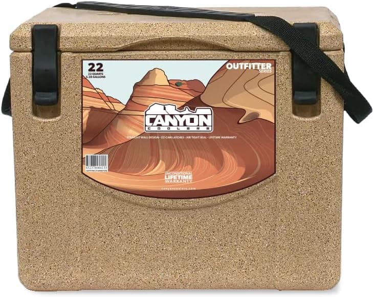 Canyon Coolers Outfitter Series 22 Rotomolded Cooler- Sandstone