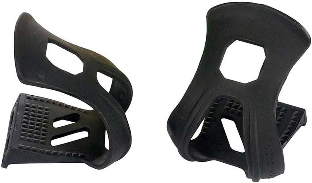 XLC Strapless Mini Toe Clips - Pair, Black