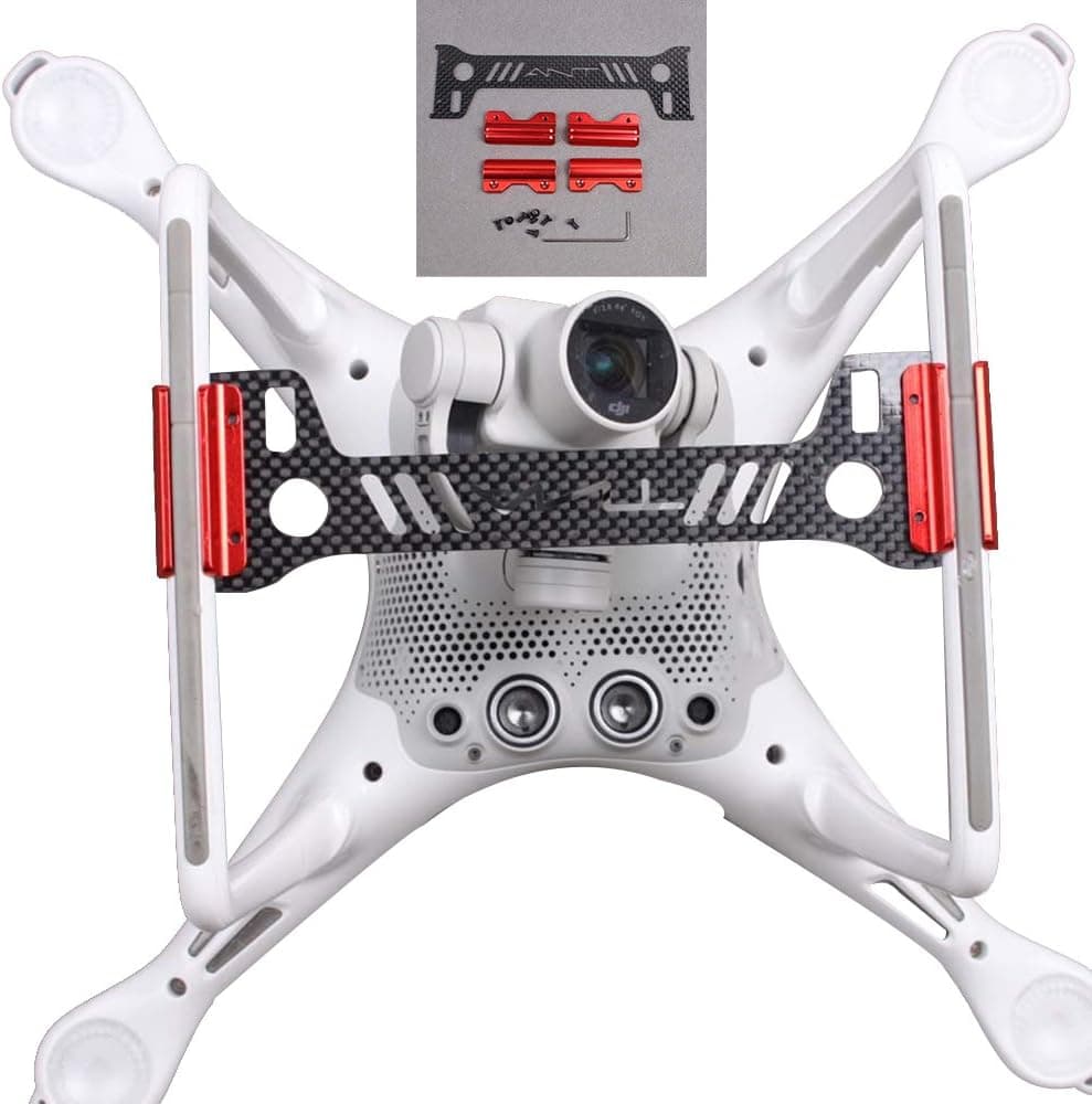 Hobby Signal Phantom 4 Gimbal Camera Protector Guard Bracket Carbon Fiber Board Landing Gear for Phantom4