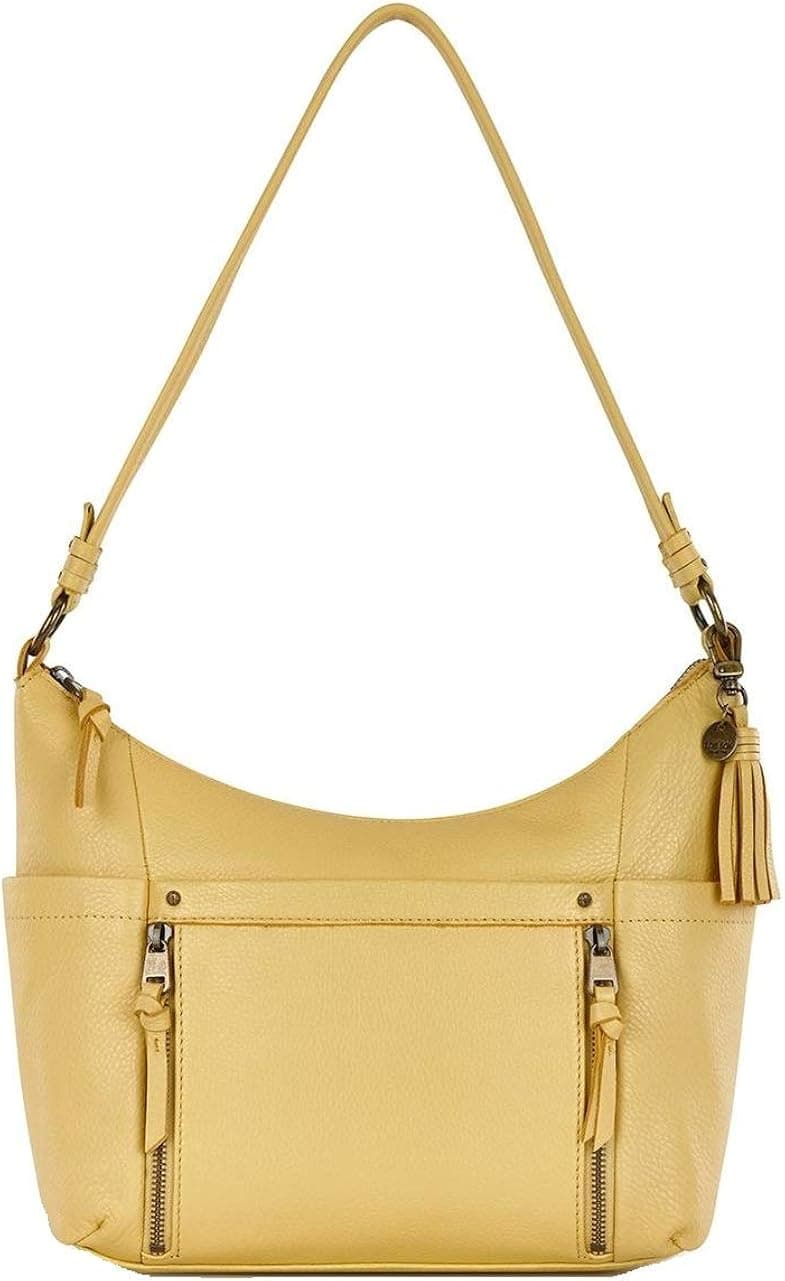 The Sak Collective Women Keira Leather Hobo Bag, Sunlight