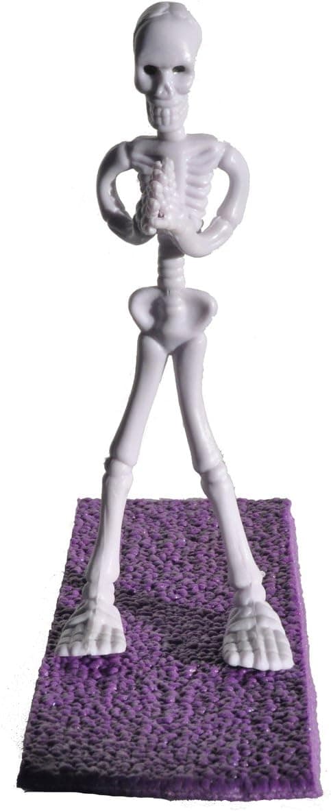Spooky Bendy Yoga Skelly White