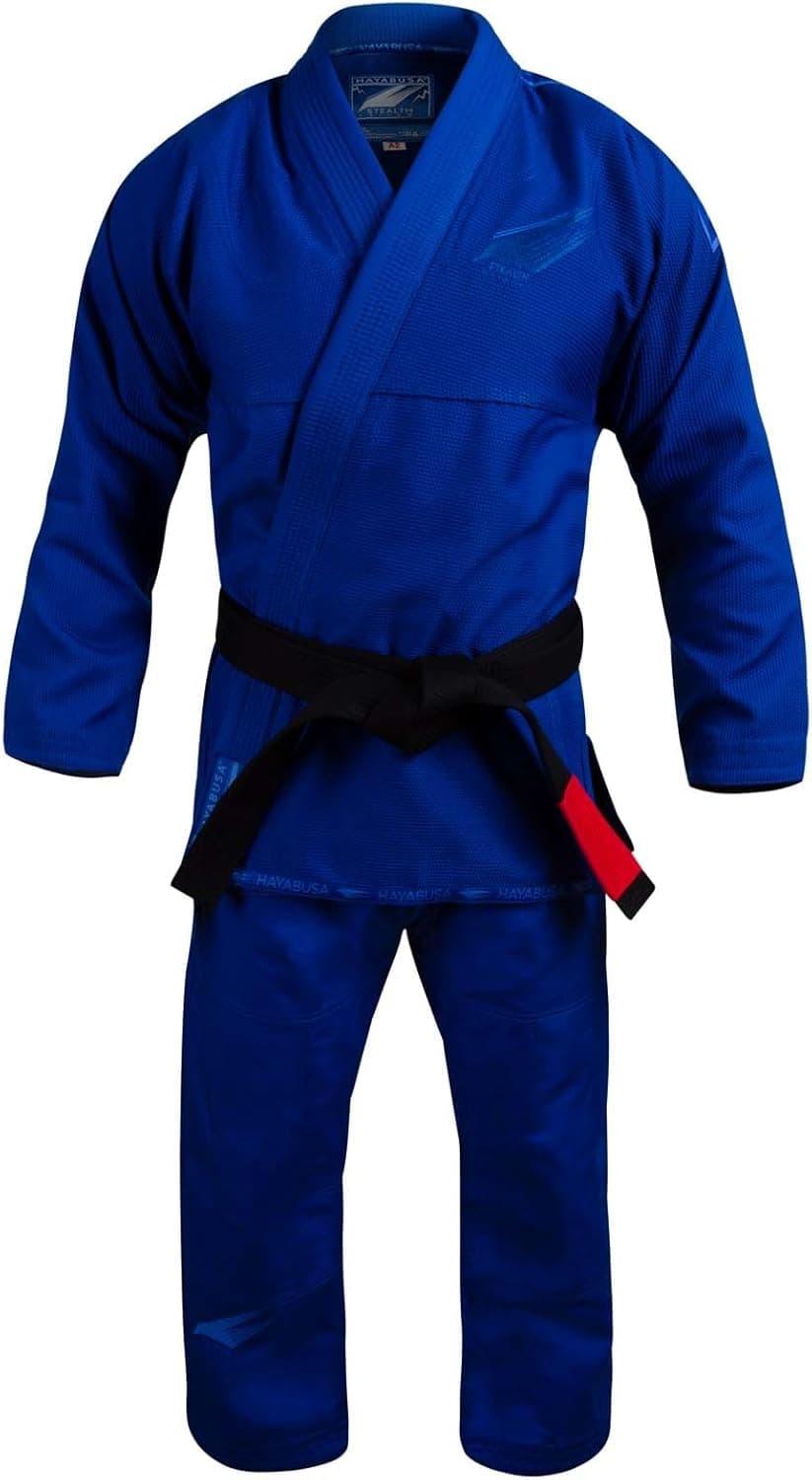 Hayabusa Stealth Pearl Weave BJJ Jiu Jitsu Gi (Blue, A4)