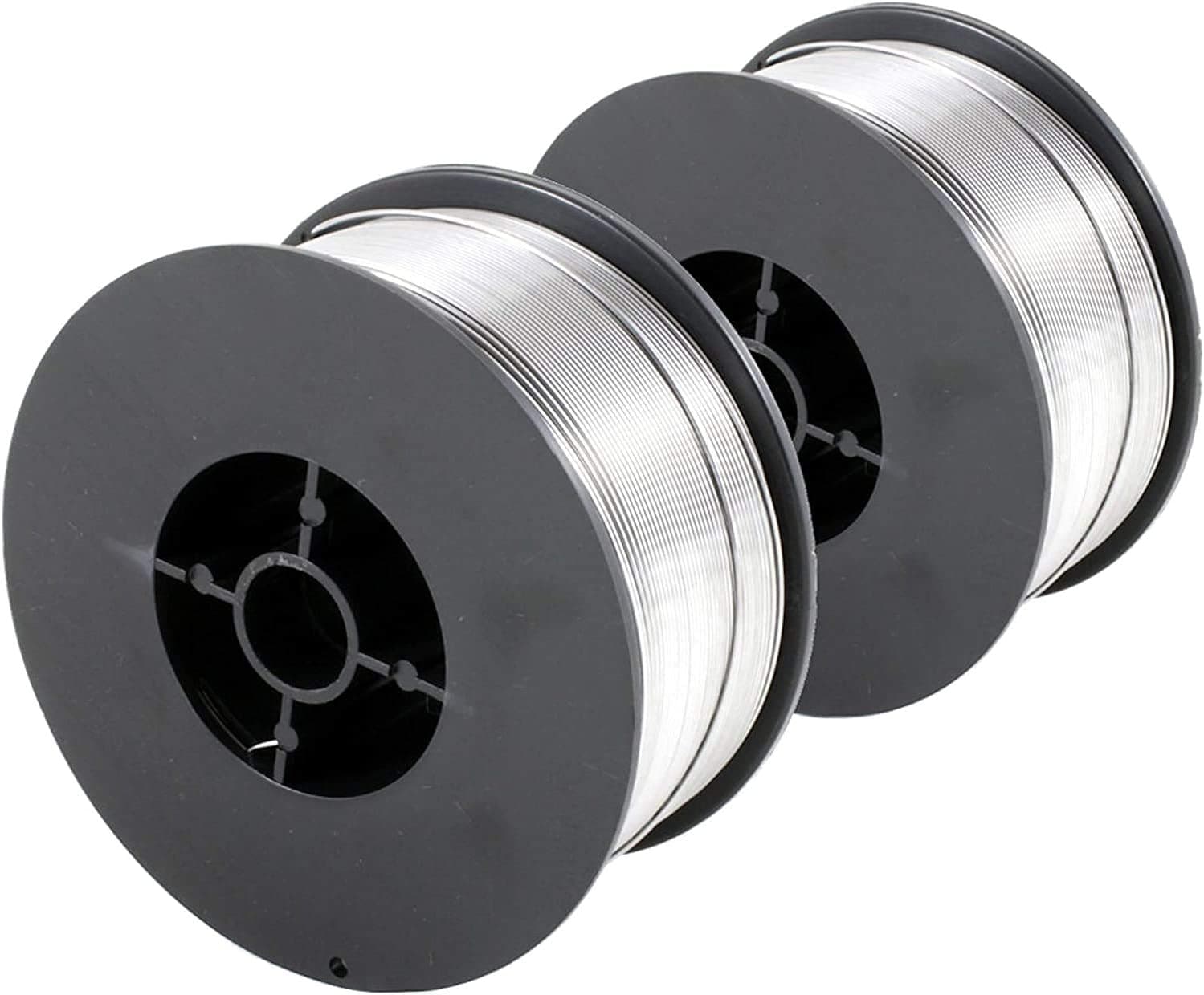 Honbeanify GenericABCDEFG 2 Rolls of E71T-GS .030" & .035" 2-LB Gasless Flux Core Welding Wire (2 Rolls of 0.035")