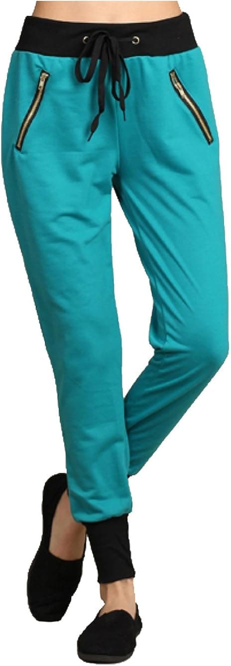 2LUV Women's Trendy Drawstring Jogger Pants