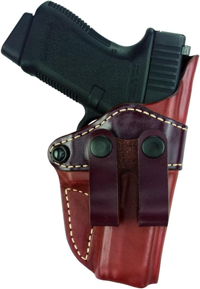 Gould & Goodrich 810-G30 Gold Line Inside Pants Holster (Chestnut Brown) Fits GLOCK 29, 30, 36
