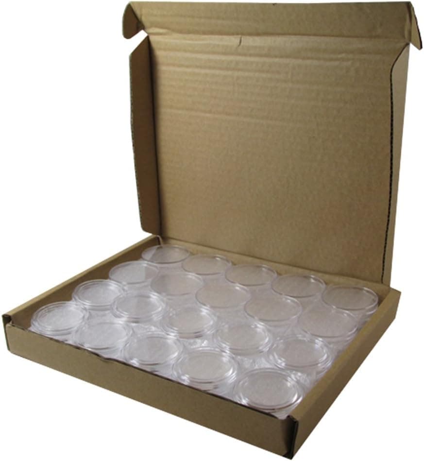 Guardhouse 32.7mm Direct Fit Coin Capsule for 1 Ounce American Gold or Platinum Eagle US Lettered Edge Half Dollar or Other Similar Sized Coins Pack of 50