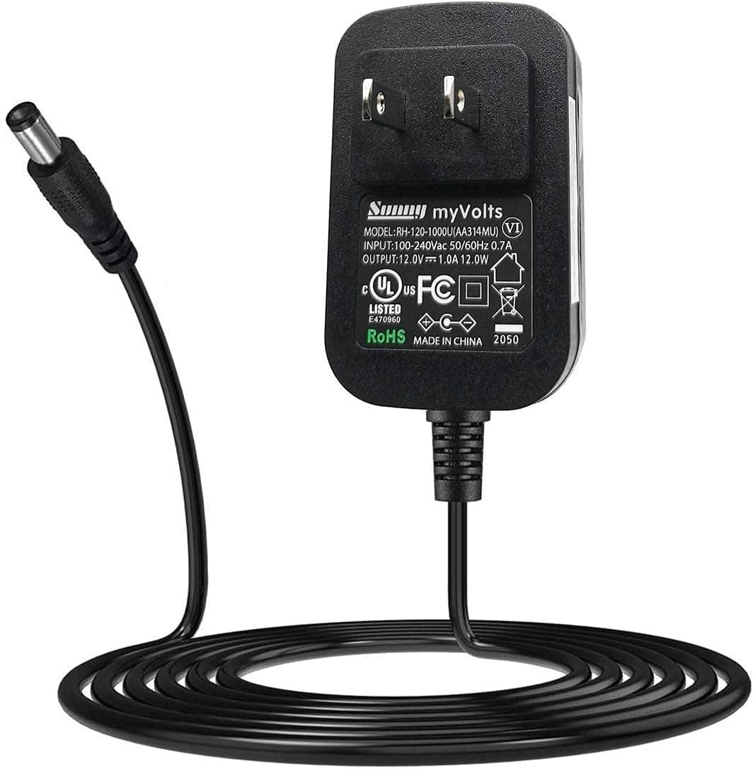 MyVolts 12V Power Supply Adaptor Compatible with/Replacement for Kawai ES1 Keyboard - US Plug