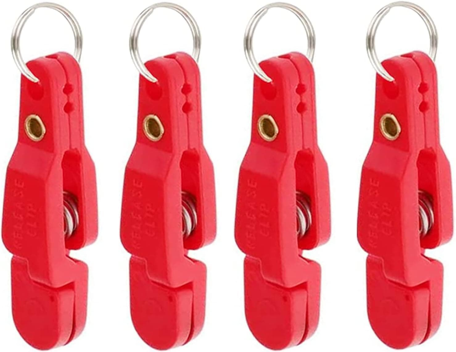 FUNORNAM Heavy Tension Snap Release Clips for Weight Planer Board Kites Downrigger Trolling Fishing